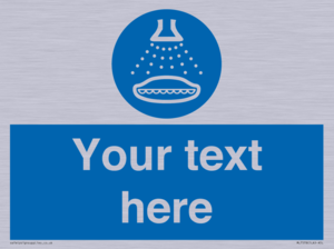 Custom start water spray in launch sequence